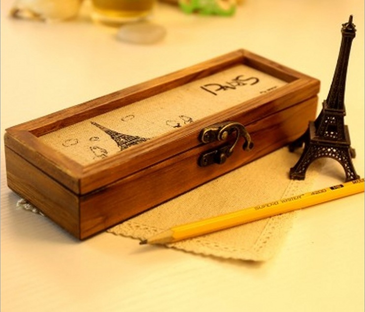 hộp bút gỗ kỳ quan