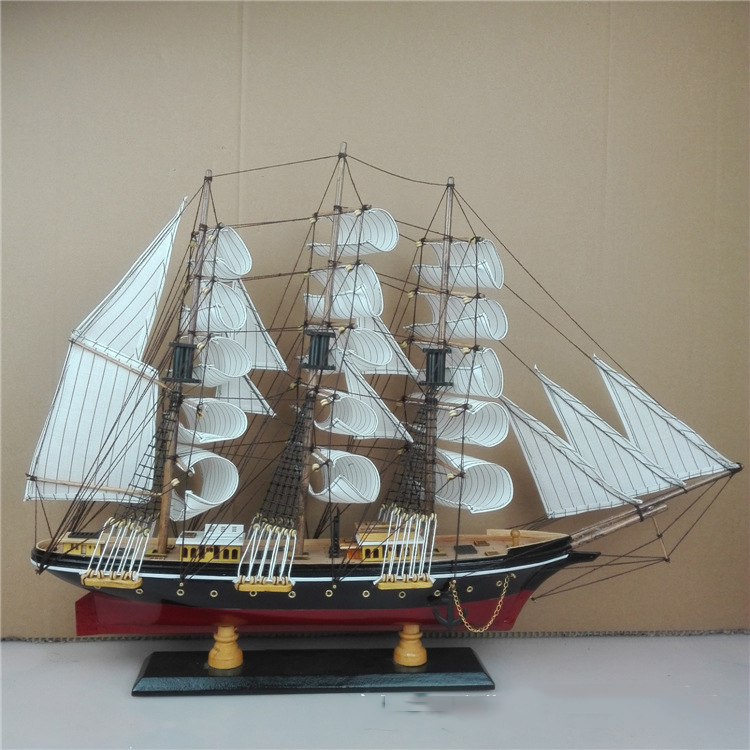 mô hình thuyền buồm gỗ