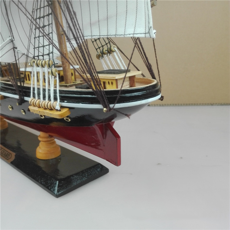 mô hình thuyền buồm gỗ