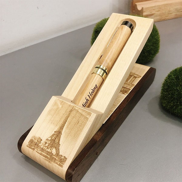 Bút Gỗ Khắc Tên & Bút Tre Tự Nhiên