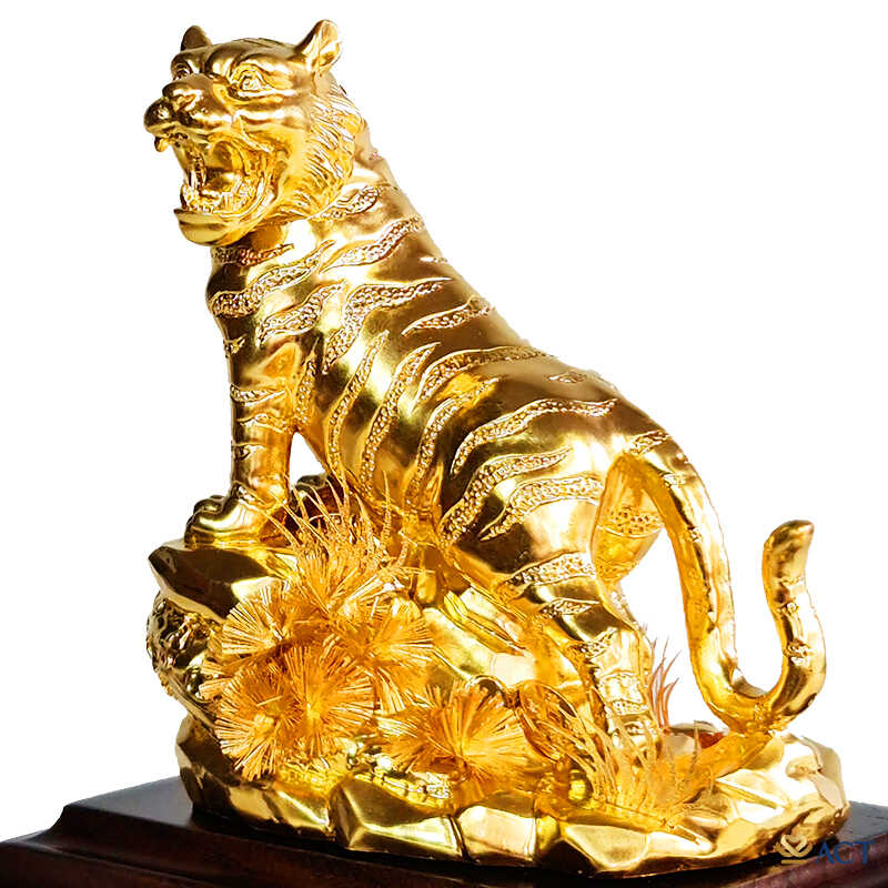 Tượng Linh Vật Phong Thủy Dát Vàng 24K